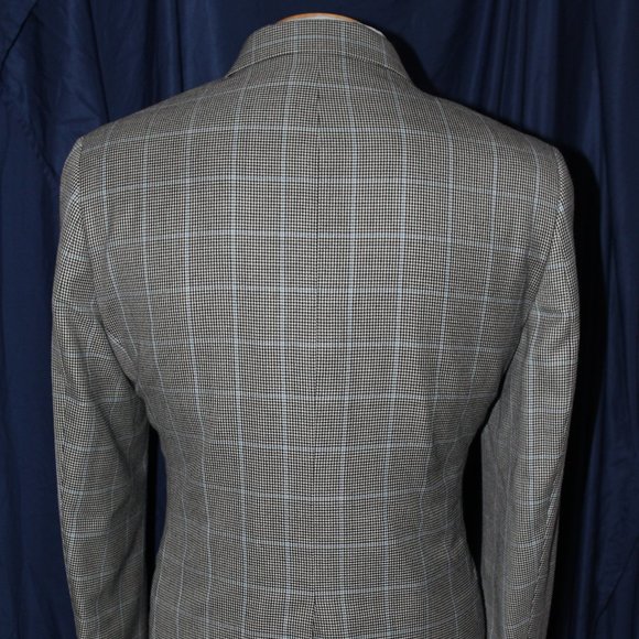 Brooks Brothers Fitzgerald Wool Silk Houndstooth - Picture 2 of 7